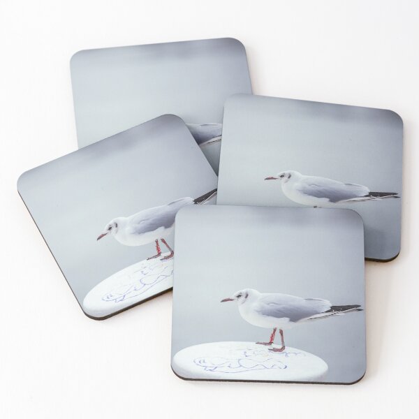 Item preview, Seagull on bollard designed and sold by Marlene Wagenhofer.