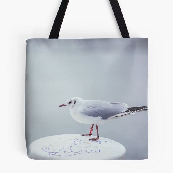 Item preview, Seagull on bollard designed and sold by Marlene Wagenhofer.