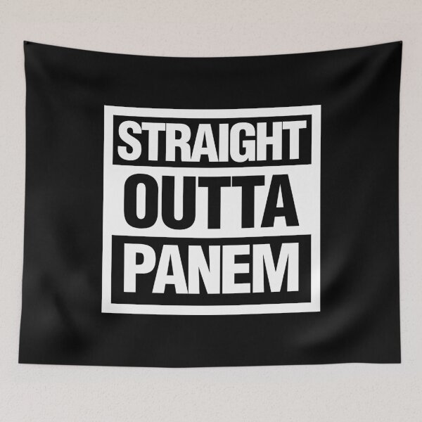 Item preview, Straight Outta Panem designed and sold by elhefe.