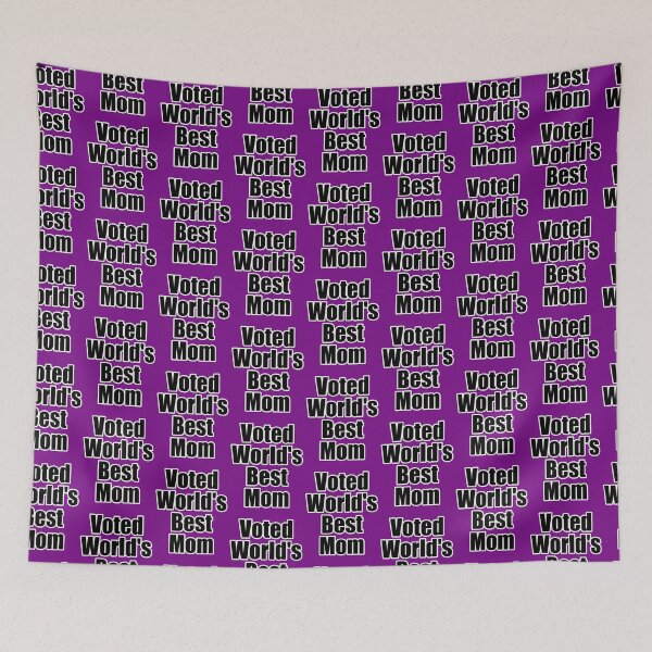 Item preview, Voted World's Best Mom - Mothers Day T-Shirt Sticker Greeting Card designed and sold by deanworld.