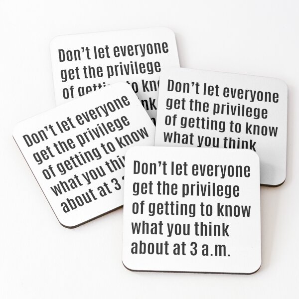 Item preview, 3am Thoughts designed and sold by lowercasev.