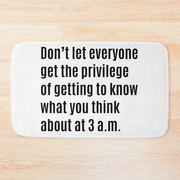 Item preview, 3am Thoughts designed and sold by lowercasev.