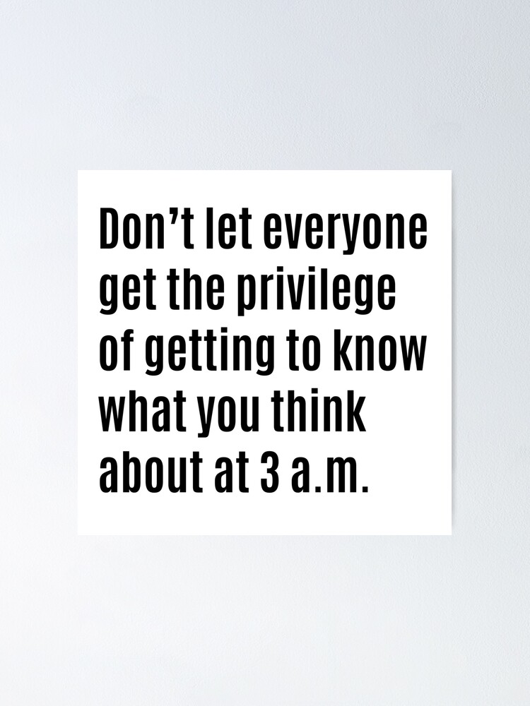 3am Thoughts 3am Thoughts