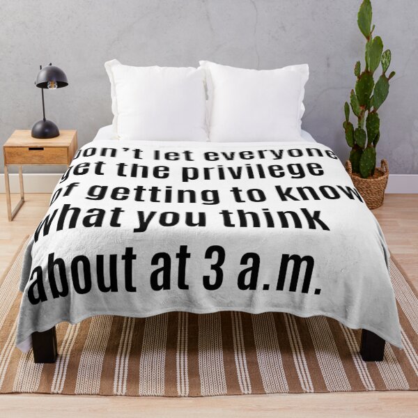 Item preview, 3am Thoughts designed and sold by lowercasev.
