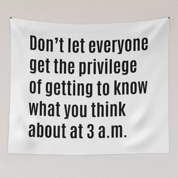 Item preview, 3am Thoughts designed and sold by lowercasev.