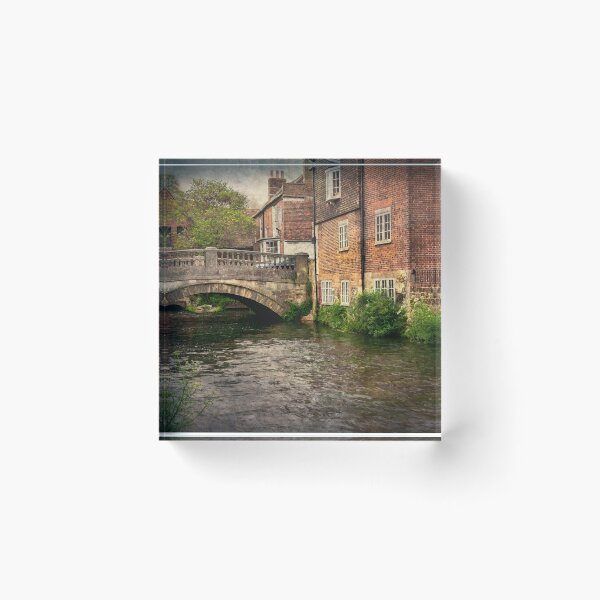 Item preview, Winchester City Bridge and Mill  designed and sold by IanWL.
