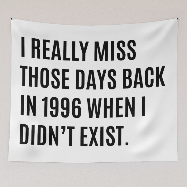 Item preview, I Miss 1996 designed and sold by lowercasev.