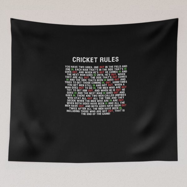 Item preview, Cricket Rules designed and sold by winwinshirt.