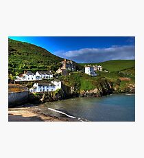 Port Isaac Harbour view Photographic Print