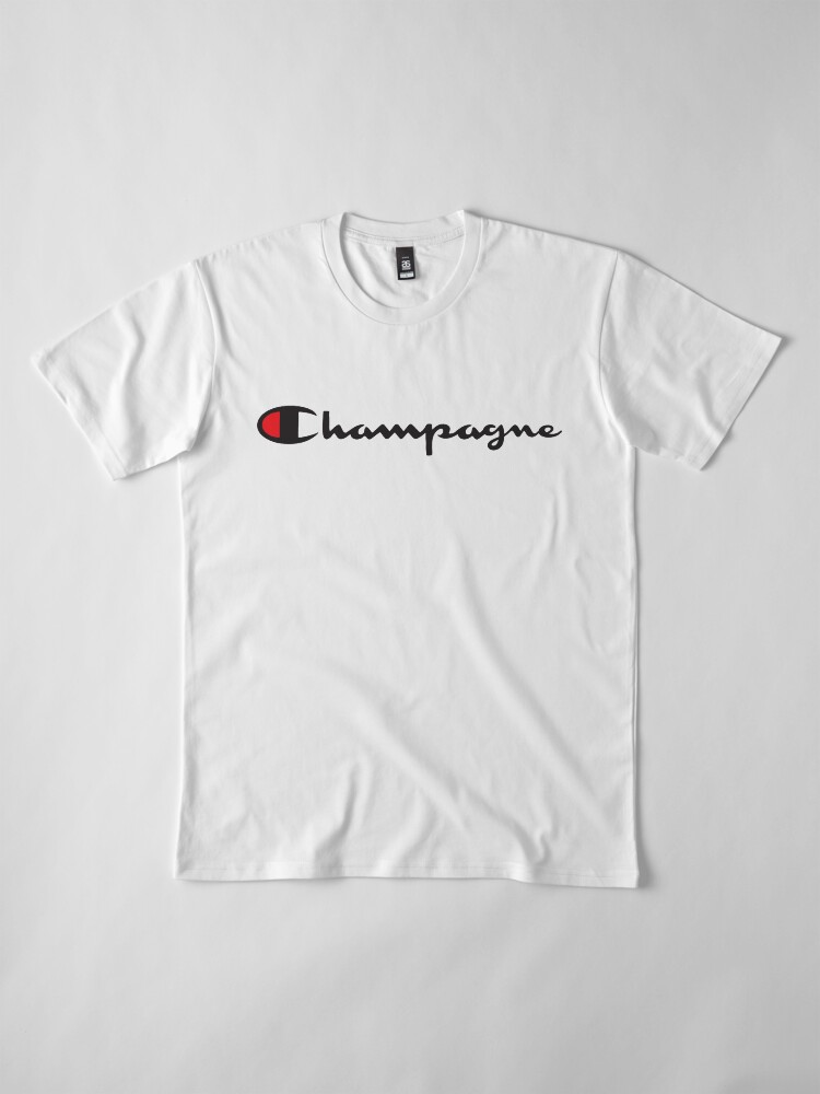 Alternative Ansicht von Champagner Premium T-Shirt