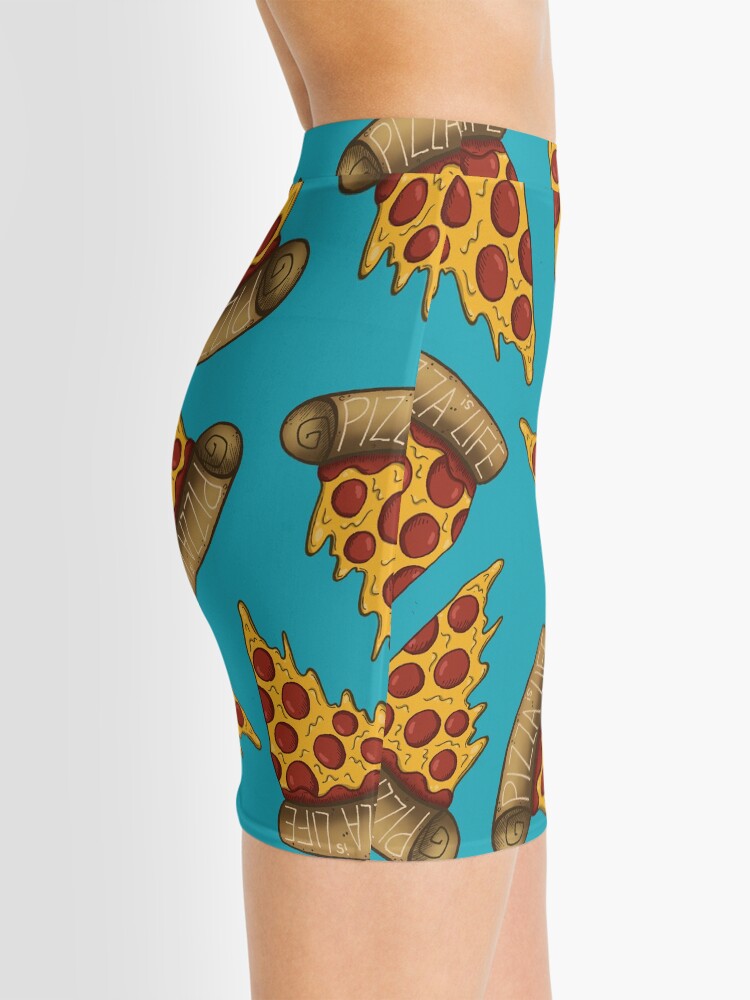 Alternate view of Pizza is LIFE Mini Skirt