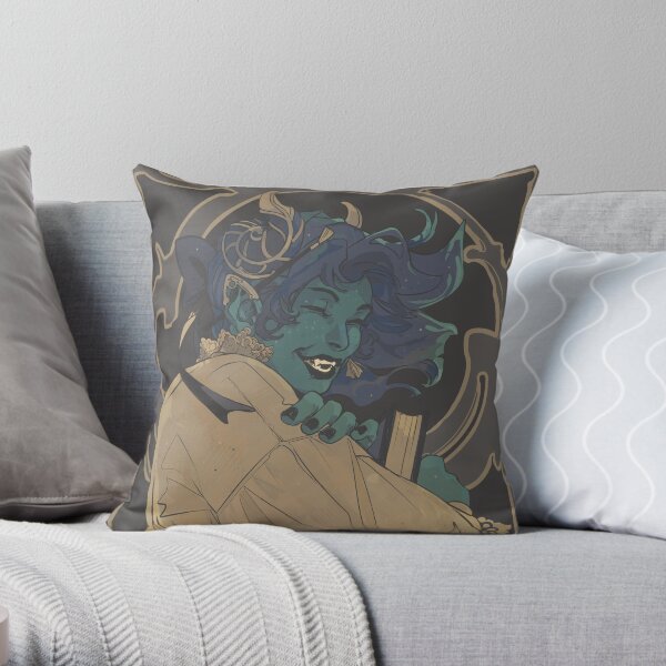 Jester 04 Throw Pillow