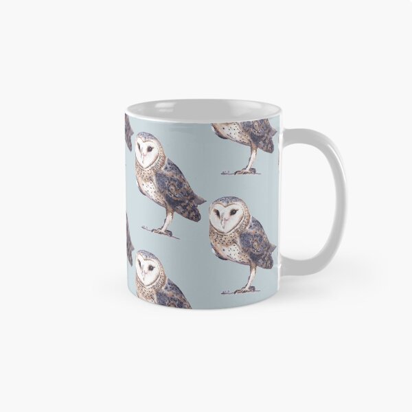 Item preview, Watercolor Barn Owl – Elegant Wildlife Bird Illustration designed and sold by ArtStyleAlice.
