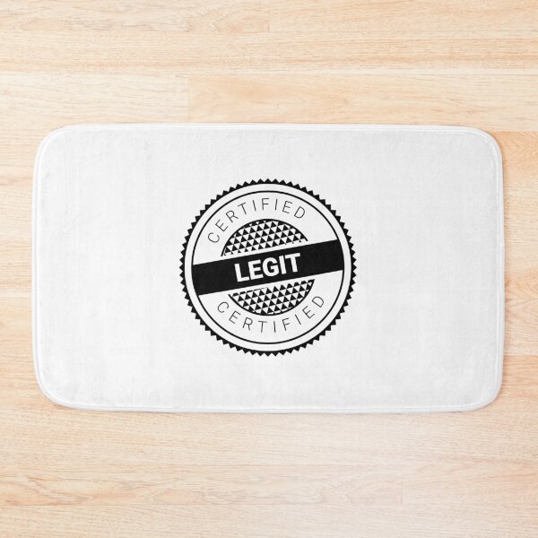 Item preview, Certified Legit Badge - English designed and sold by NoziDesigns.