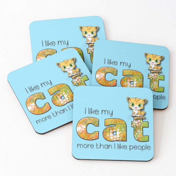 Item preview, I Love My Cat Humor designed and sold by Delights.