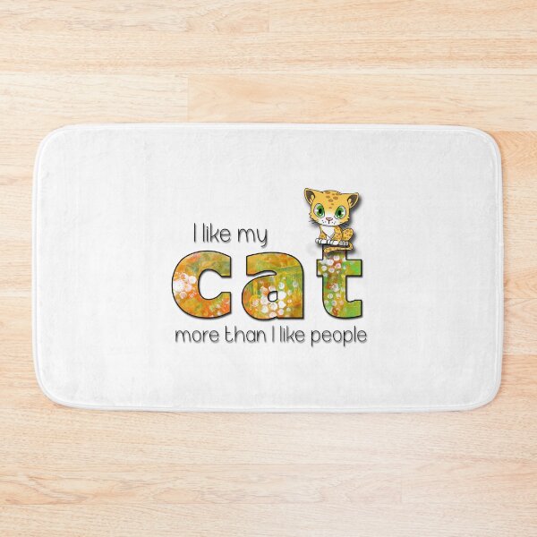 Item preview, I Love My Cat Humor designed and sold by Delights.