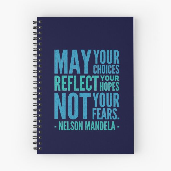 Item preview, May Your Choices Reflect Your Hopes - Nelson Mandela Vintage designed and sold by madtoyman.