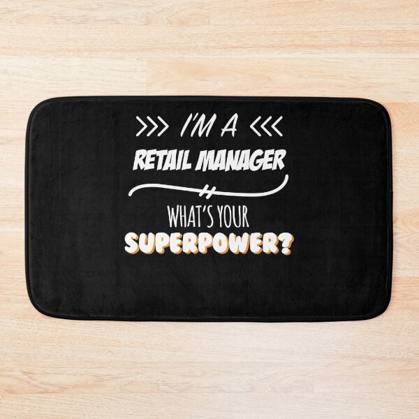 Item preview, Retail Manager Funny Superpower Slogan Gift for every Retail Manager Funny Slogan Hobby Work Worker designed and sold by mooony.