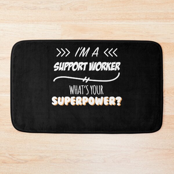 Item preview, Support Worker Funny Superpower Slogan Gift for every Support Worker Funny Slogan Hobby Work Worker designed and sold by mooony.