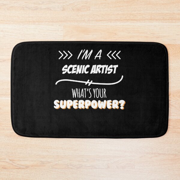 Item preview, Scenic Artist Funny Superpower Slogan Gift for every Scenic Artist Funny Slogan Hobby Work Worker designed and sold by trybest.
