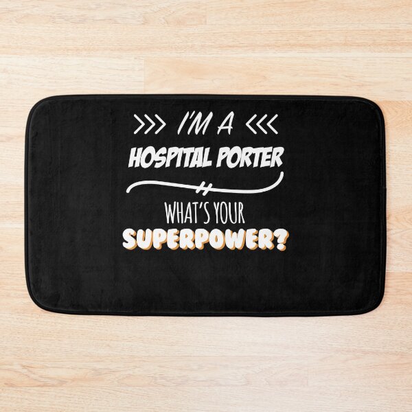 Item preview, Hospital Porter Funny Superpower Slogan Gift for every Hospital Porter Funny Slogan Hobby Work Worker designed and sold by mooony.