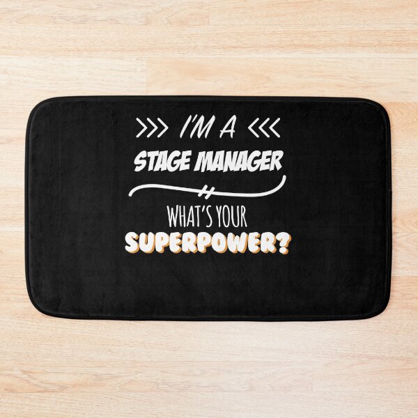 Item preview, Stage Manager Funny Superpower Slogan Gift for every Stage Manager Funny Slogan Hobby Work Worker designed and sold by trybest.