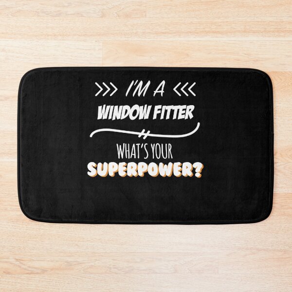 Item preview, Window Fitter Funny Superpower Slogan Gift for every Window Fitter Funny Slogan Hobby Work Worker designed and sold by trybest.