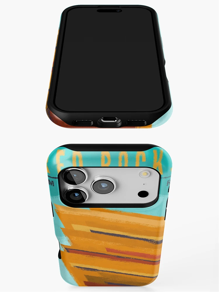 Thumbnail 3 of 4, iPhone Case, Red Rocks designed and sold by AtomicChild.