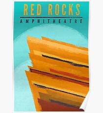 Red Rocks Poster