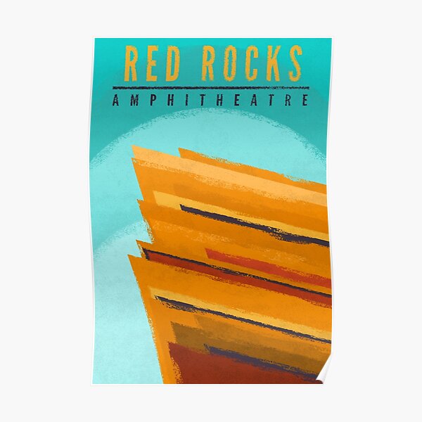 Red Rocks Poster