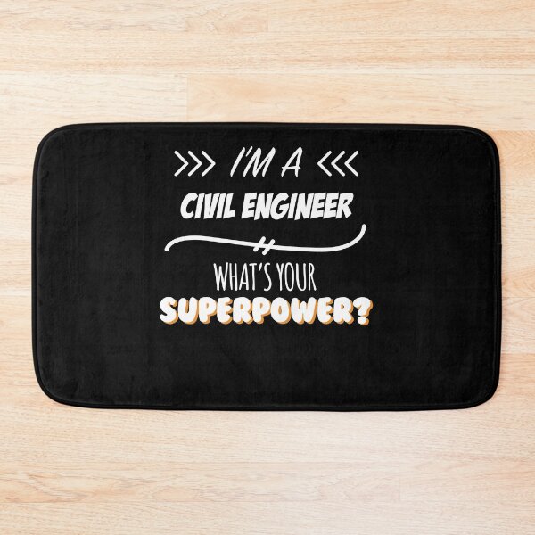 Item preview, Civil Engineer Funny Superpower Slogan Gift for every Civil Engineer Funny Slogan Hobby Work Worker designed and sold by trybest.
