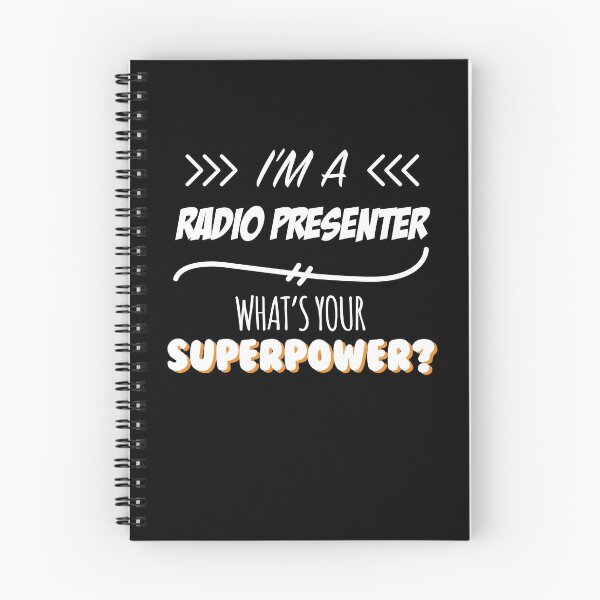 Item preview, Radio Presenter Funny Superpower Slogan Gift for every Radio Presenter Funny Slogan Hobby Work Worker designed and sold by mooony.