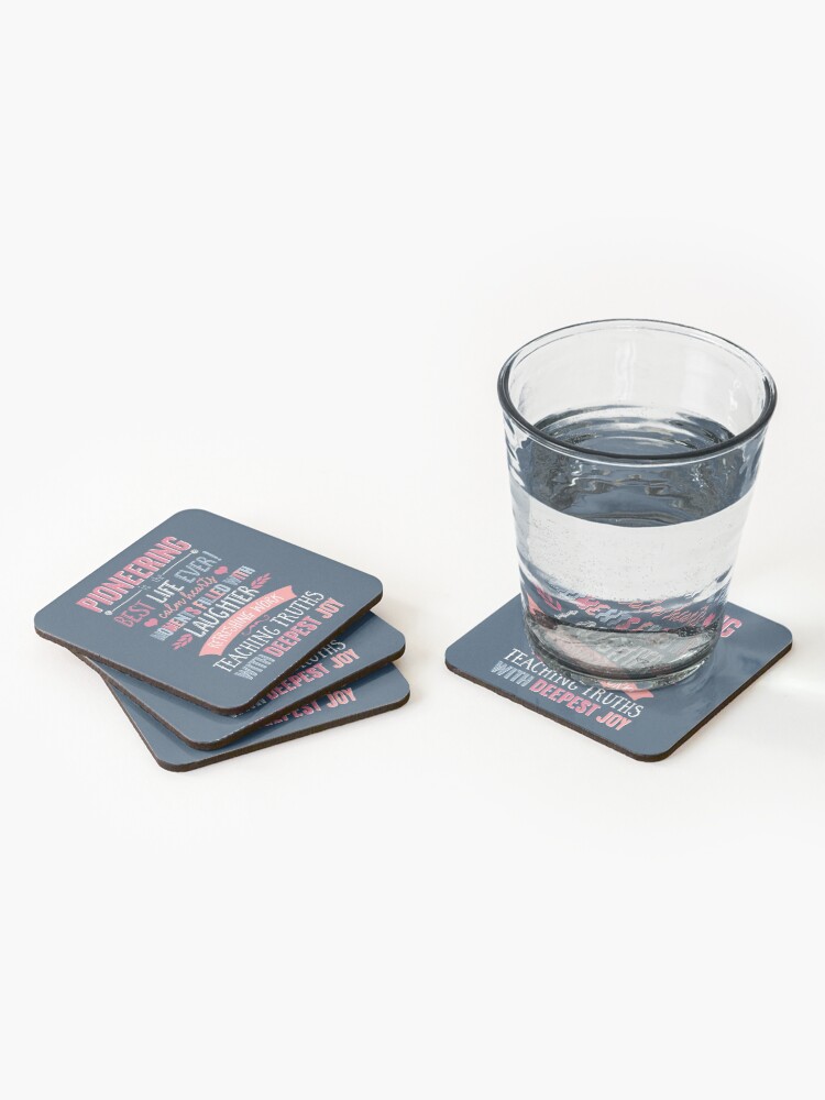 Alternate view of PIONEERING Coasters (Set of 4)