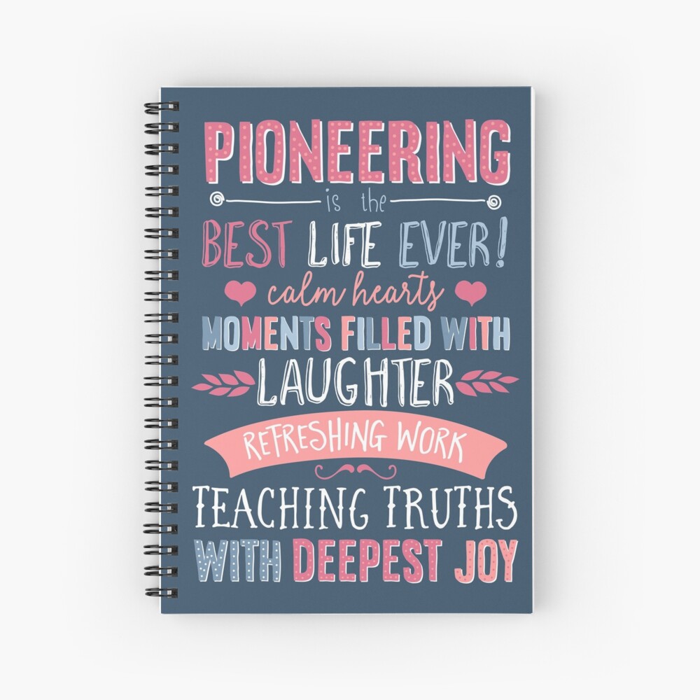 PIONEERING Spiral Notebook