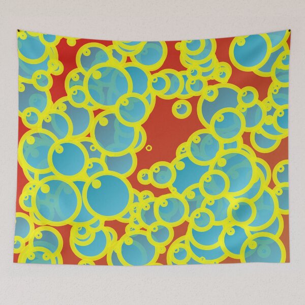 Item preview, Blue bubbles designed and sold by Gaspar Avila.