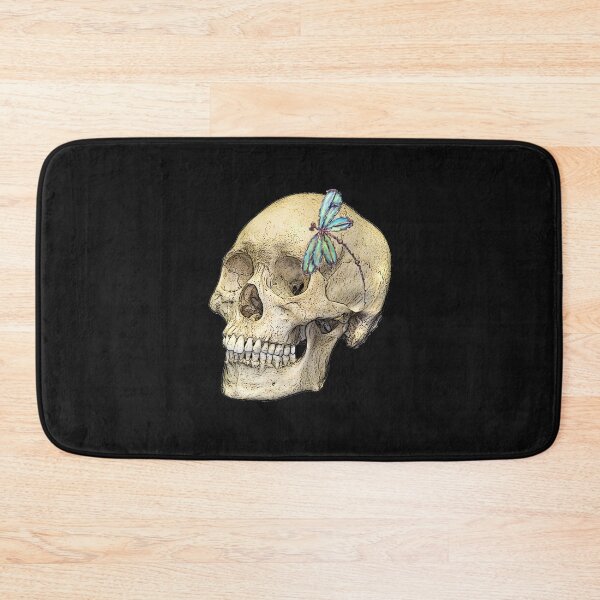 Item preview, Skull & Dragonfly  designed and sold by lyndseyart.