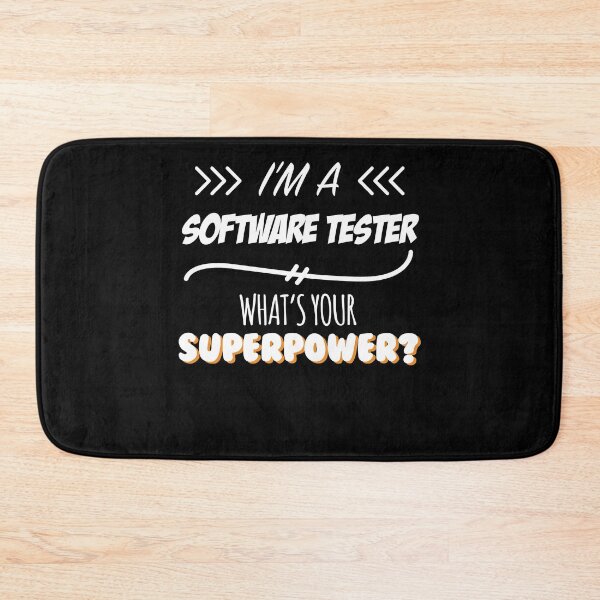 Item preview, Software Tester Funny Superpower Slogan Gift for every Software Tester Funny Slogan Hobby Work Worker designed and sold by mooony.
