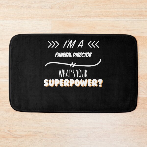 Item preview, Funeral Director Funny Superpower Slogan Gift for every Funeral Director Funny Slogan Hobby Work Worker designed and sold by mooony.
