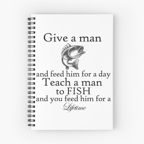 Item preview, Give a man a fish designed and sold by Marcil25.