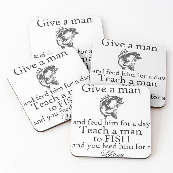 Item preview, Give a man a fish designed and sold by Marcil25.