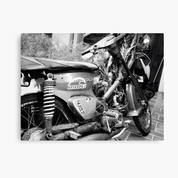 Dominican Republic Moped Canvas Print