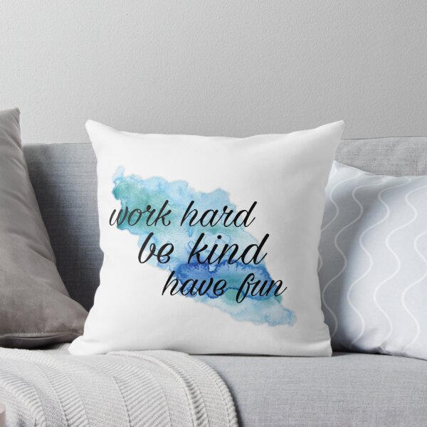 Item preview, work hard be kind have fun designed and sold by cball-2428.