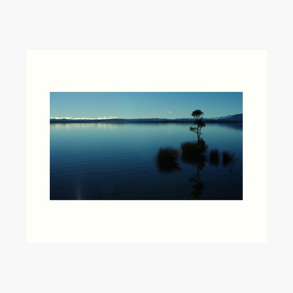 Item preview, "muted silence"   lake brunner, west coast, nz designed and sold by rina sjardin-thompson.