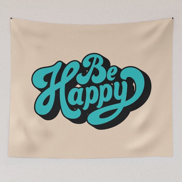 Item preview, BE HAPPY designed and sold by Spinickus.