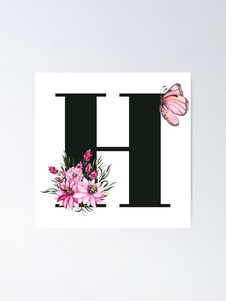 h Design Buchstabe