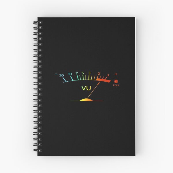 Item preview, VU Meter Hi-Fi Vintage Stereo Gradient Color Design designed and sold by Damn Fine Arts.