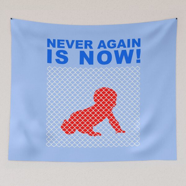 Item preview, Never Again Is Now | Close The Camps designed and sold by greenshoot.