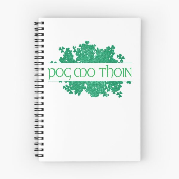 Item preview, Pog Mo Thoin Shamrocks St. Patrick's Day Gaelic Saying designed and sold by funnytshirtemp.