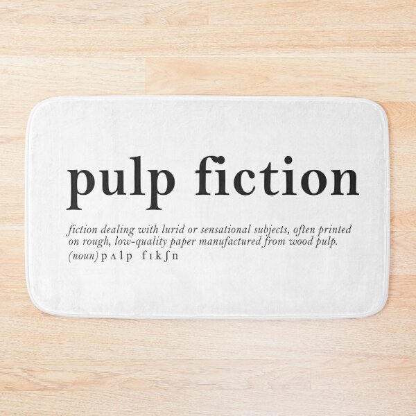 Pulp Fiction Bath Mat