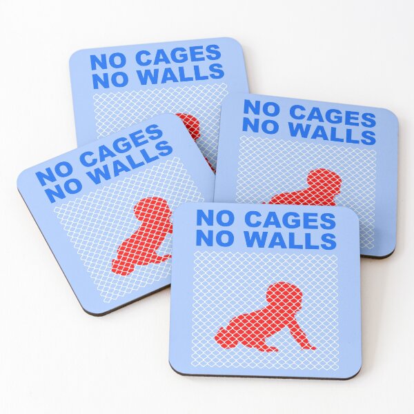 Item preview, No Cages No Walls | Close The Camps designed and sold by greenshoot.